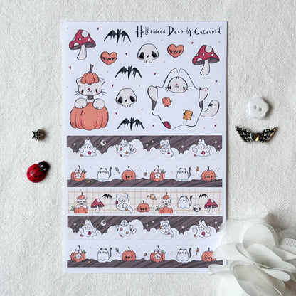 Halloween Deco Stickersheet