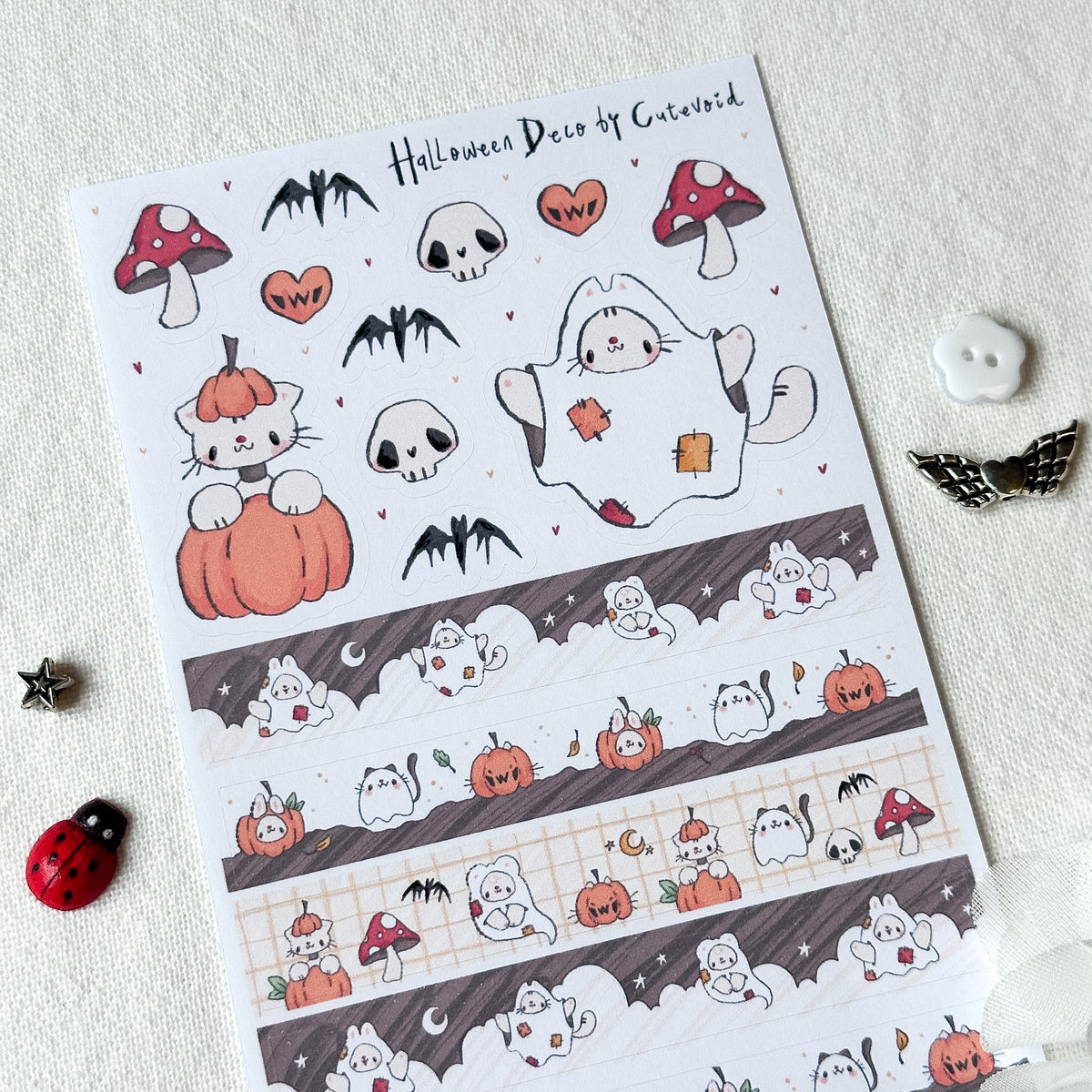 Halloween Deco Stickersheet