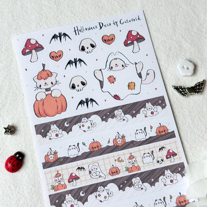Halloween Deco Stickersheet