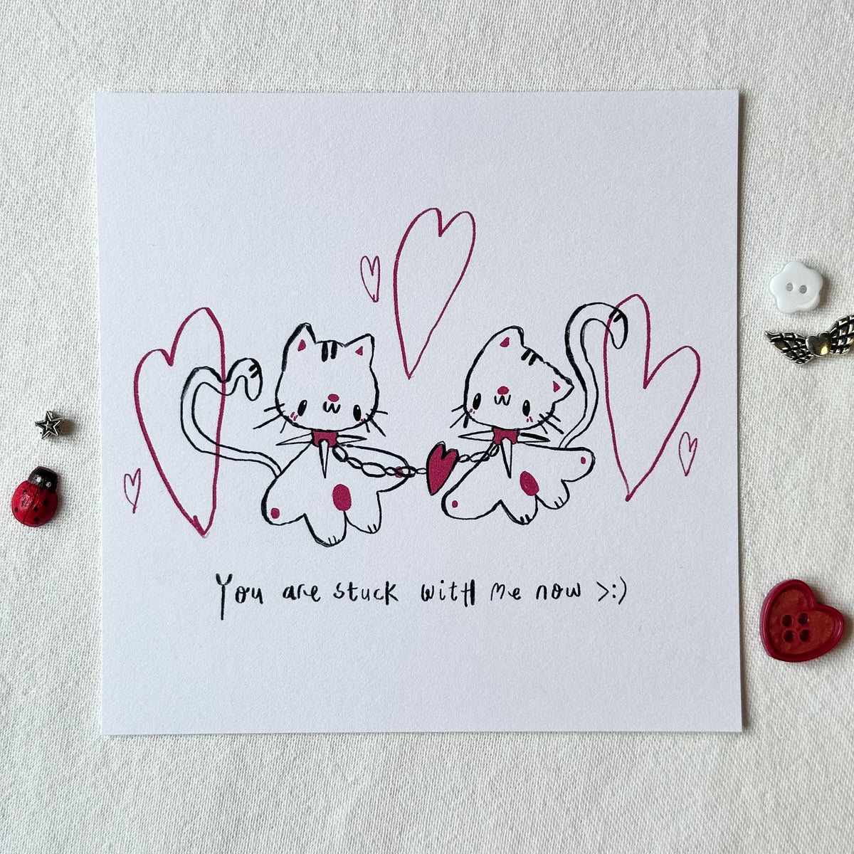 Stuck Together Print