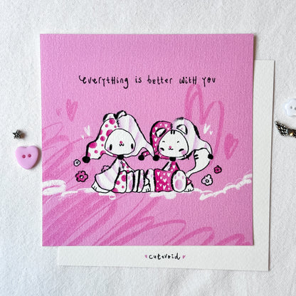 Love Jesters Print