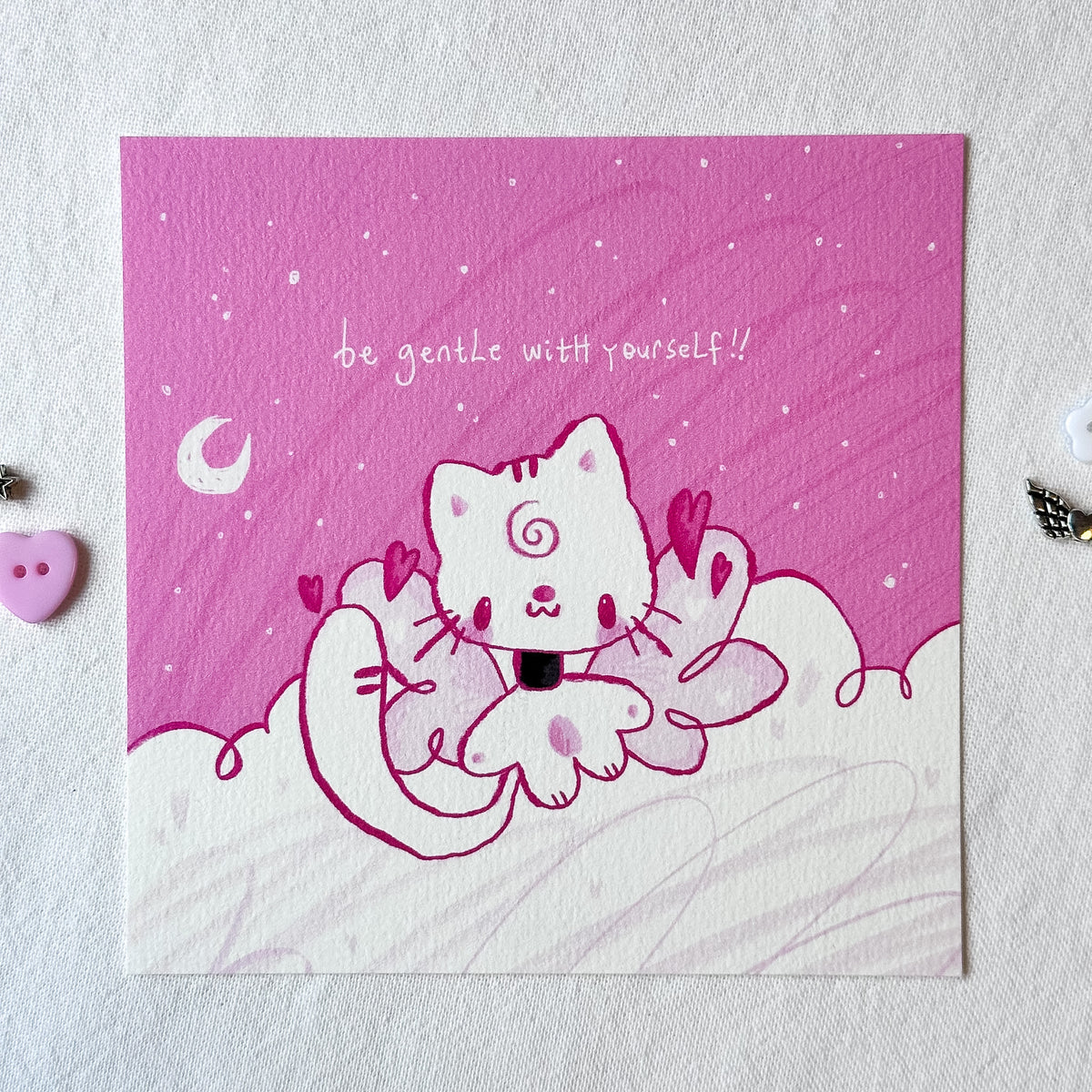 Be Gentle Print