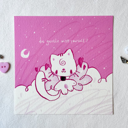 Be Gentle Print