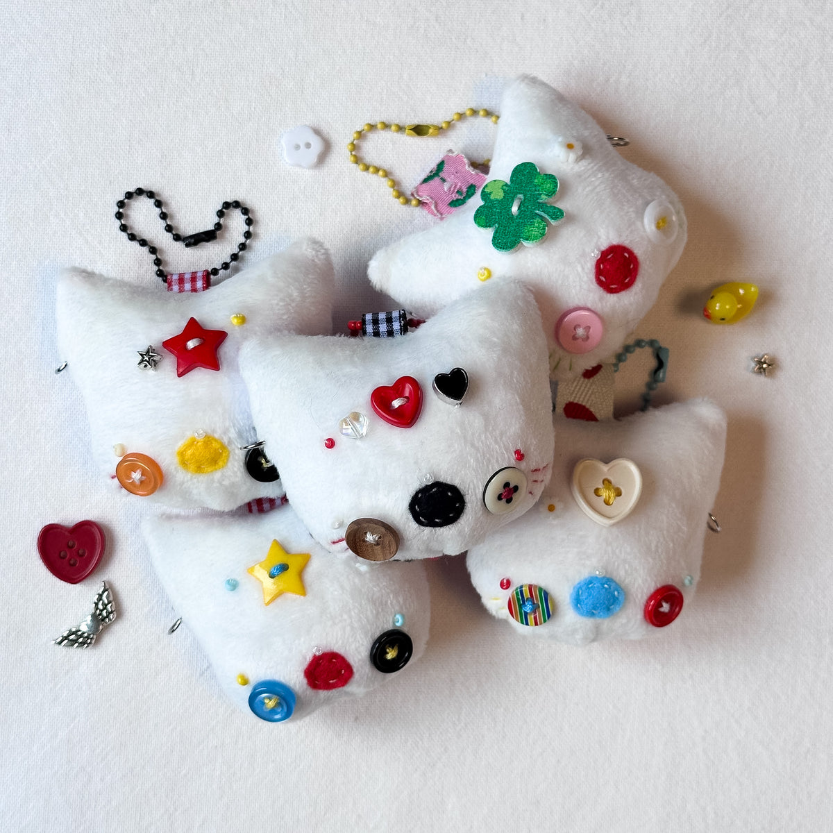 Mini Kittens Plush Charms