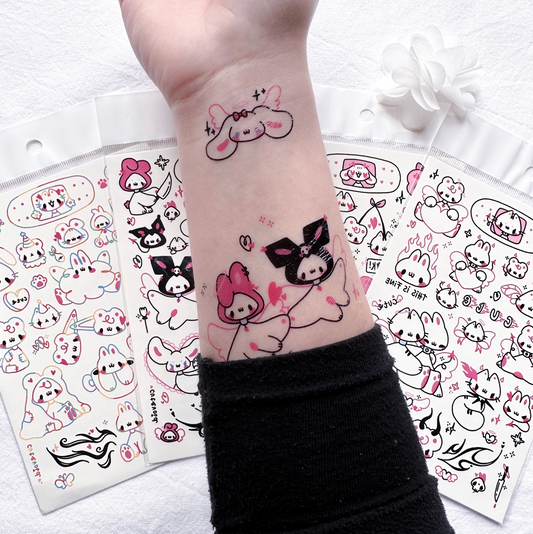 Temporary Tattoo Sheets