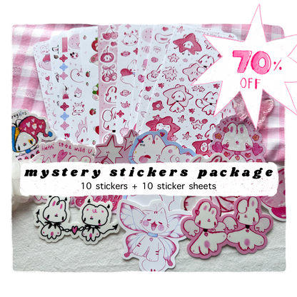 Mystery Stickers Package 70% OFF