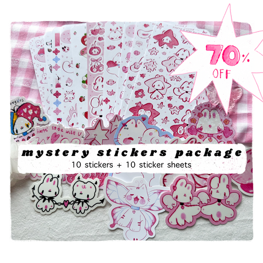 Mystery Stickers Package 70% OFF