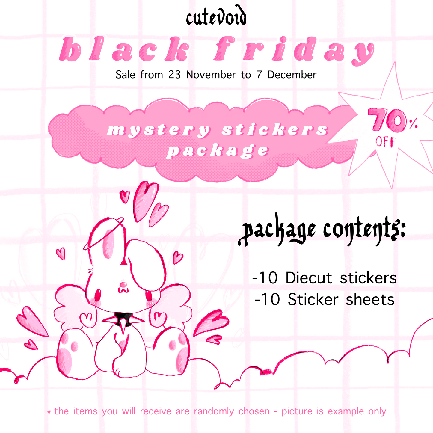 Mystery Stickers Package