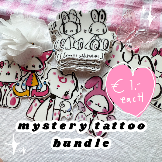 Mystery Temporary Tattoos Bundle